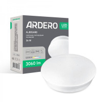 Накладной круглый светодиодный светильник Ardero AL805ARD 36Вт IP40 5000К (80296)