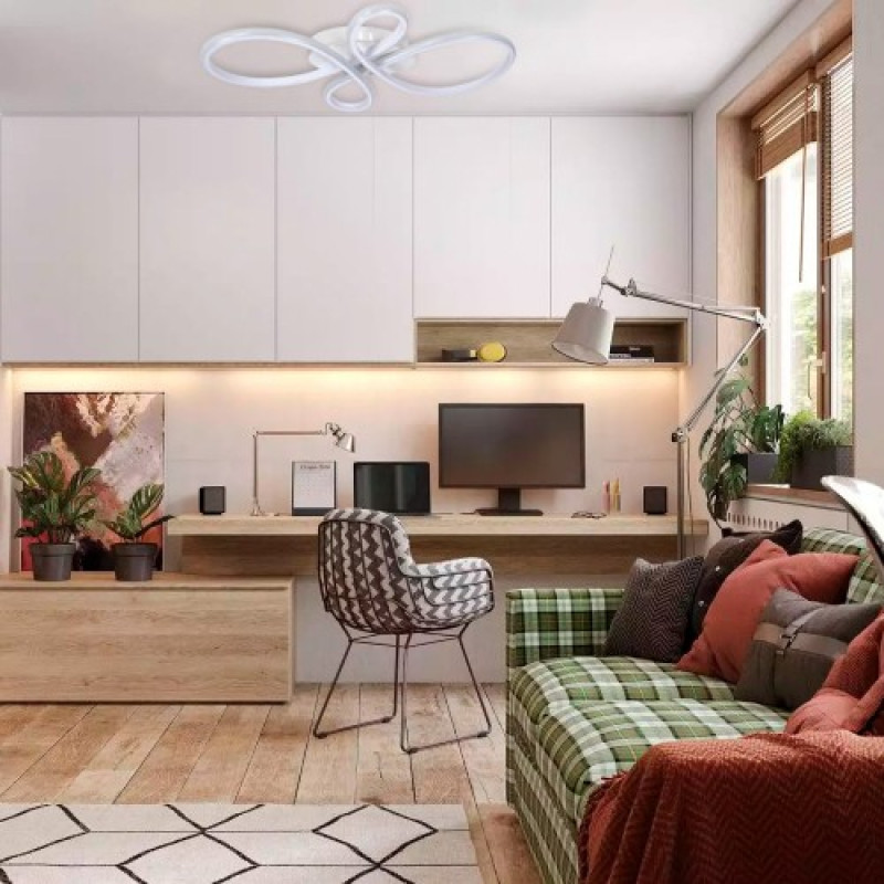 Светодиодная люстра Ardero AL6530ARD FABIO S 60Вт белый 80495