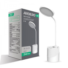 Аккумуляторный настольный светодиодный светильник Ardero DE1740ARD 5Вт белый 80463