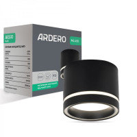 Накладной светильник Ardero ML408 черный под лампу 80323