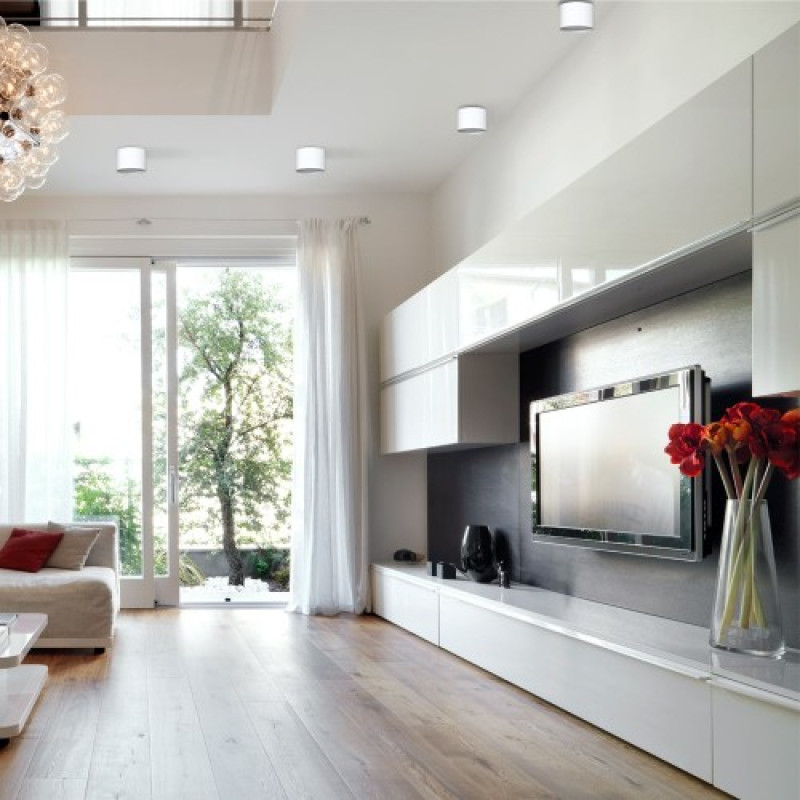 Накладний світильник Ledcoin ML401 під лампу білий (80310)