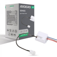 Датчик движения Ardero SEN55ARD 800Вт 360° IP65 белый 80350