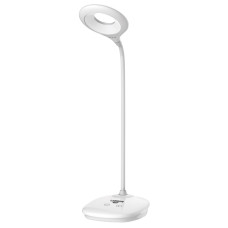 Лампа настольная LED LEBRON L-TL-L-44, 4W, 4100K, Li-ion 1200mAh, белая, USB 15-13-44