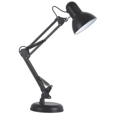 Лампа настольная телескопическая LEBRON L-TL-Tel-LONG, E27, 40W, черная
