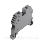 Клемма на DIN-рейку 6мм/41А 750V проходная винтовая, Mutlusan (010 094 000006)