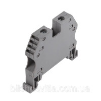 Клемма на DIN-рейку 6мм/41А 750V проходная винтовая, Mutlusan (010 094 000006)