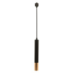 LED світильник VELMAX V-P-TRL, 12W, 4100K, 960Lm, O40*300, 220V,  чорно-золотий (25-33-92)