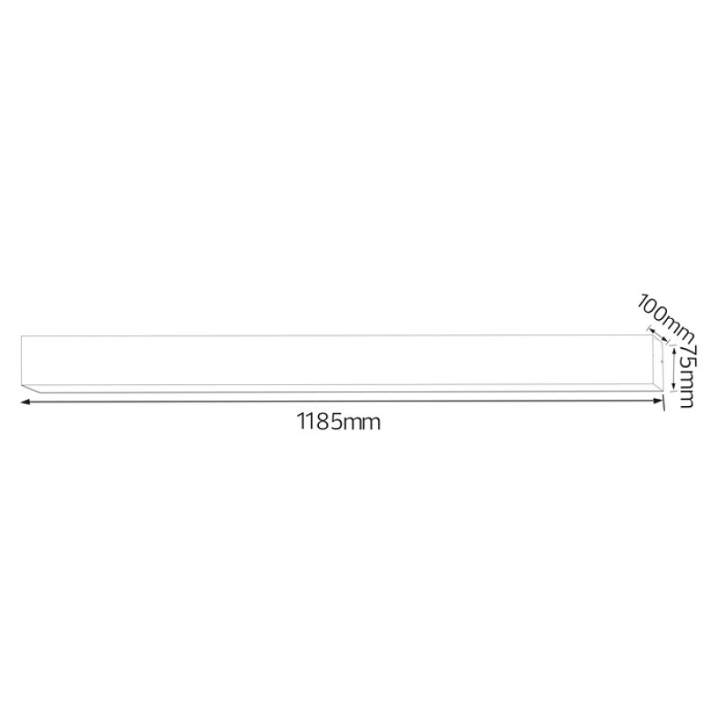Подвесной светильник Horoz FORTUNE10-80 80W 4000К черный 019-052-0080-020