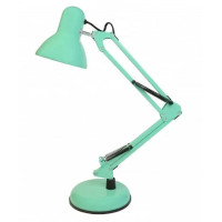 Лампа настольная телескопическая LEBRON L-TL-Tel, E27, 40W, бирюзовая 15-11-83-1