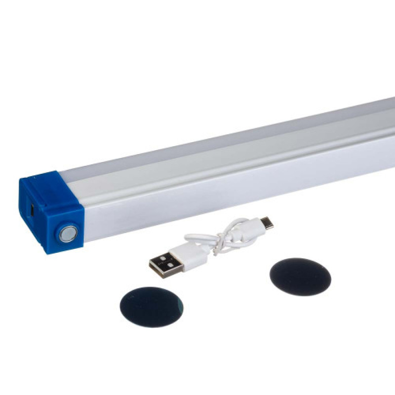 Светодиодный линейный светильник 32см USB на аккумуляторах с магнитами ( 1022227 )
