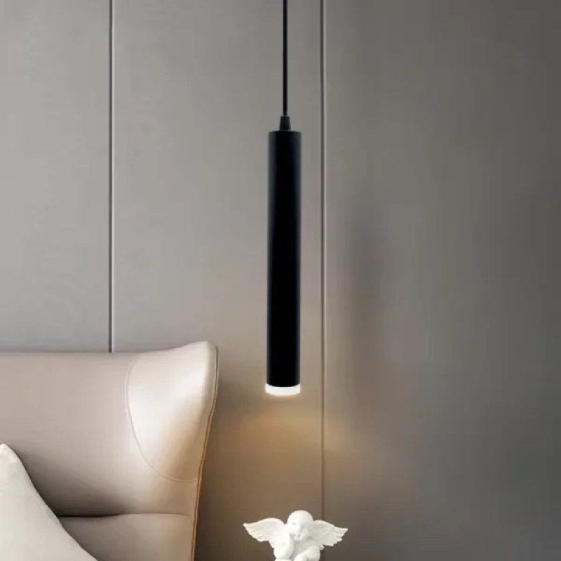 LED светильник VELMAX V-P-TRL, 12W, 4100K, 960Lm, O40*300, 220V, черный (25-33-74)