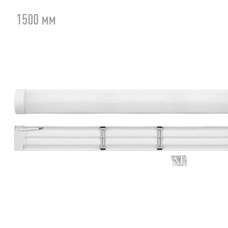 Лінійний світильник MAXUS Batten Light 45W 5000k IP65 1-MBT-4550-PC