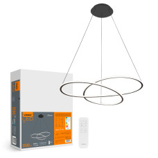 Светодиодный подвесной смарт светильник VIDEX DECORA 110W VL-CLD-989-BK