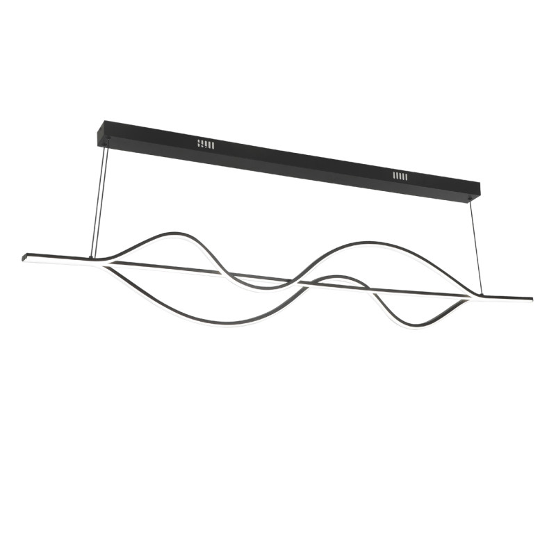 Светодиодный подвесной смарт светильник VIDEX DECORA 80W VL-CLD-990-BK