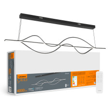 Светодиодный подвесной смарт светильник VIDEX DECORA 80W VL-CLD-990-BK