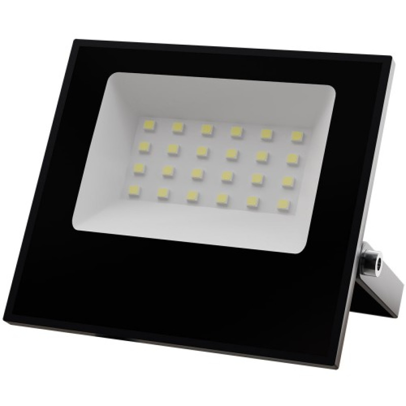 Светодиодный прожектор Ledcoin LL-5020 20Вт 6500K черный (80480)