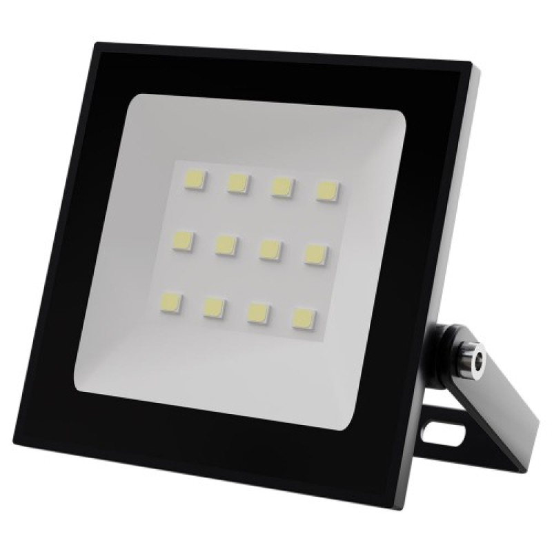 Світлодіодний прожектор Ledcoin LL-5010 10Вт 6500K чорний (80479)