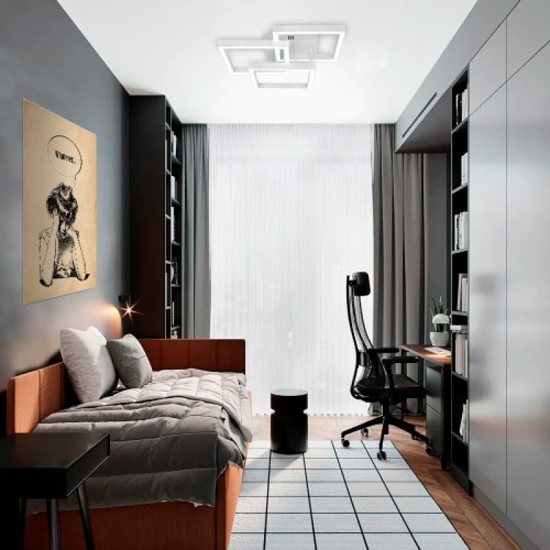 Світлодіодний смарт світильник люстра Ardero AL6493-1ARD URBAN W 60Вт білий 80435