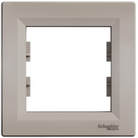 Рамка одинарная SCHNEIDER Asfora бронза EPH5800169
