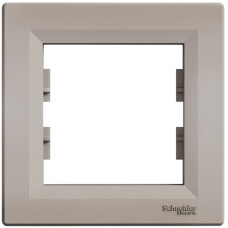 Рамка одинарная SCHNEIDER Asfora бронза EPH5800169