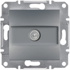 Розетка концевая телевизионная SCHNEIDER Asfora сталь EPH3200162