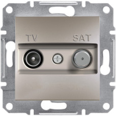 Розетка телевизионная TV-SAT конечная SCHNEIDER Asfora бронза EPH3400169