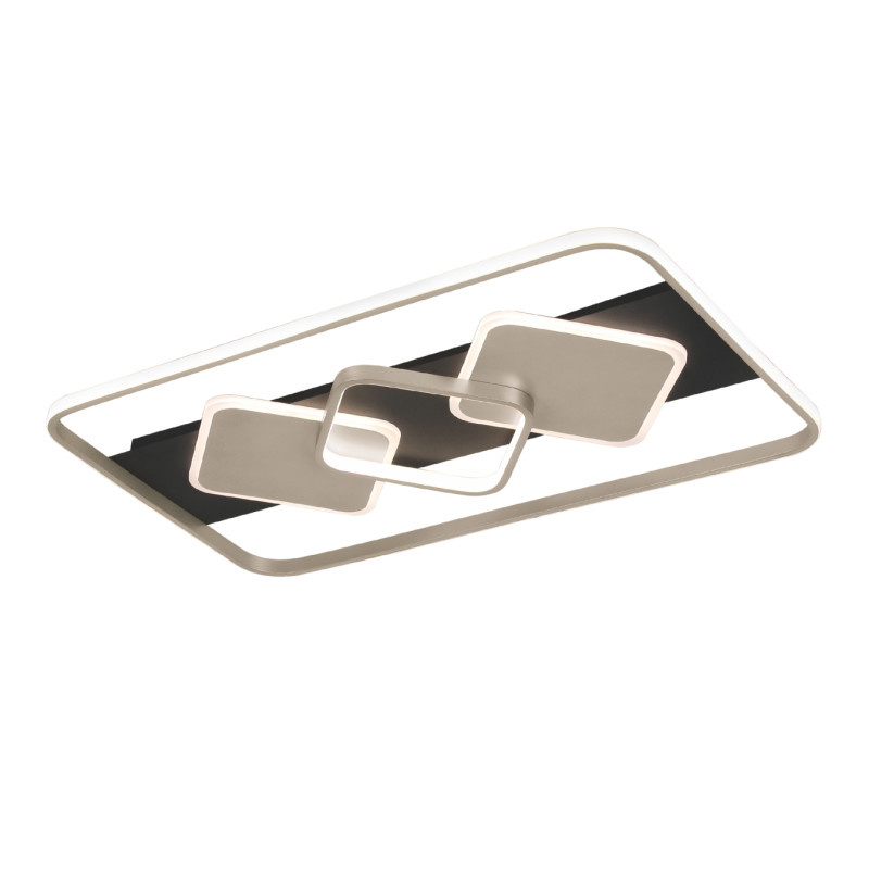 Светодиодный настенно-потолочный самрт светильник VIDEX DECORA 80W VL-СLD-998-TT