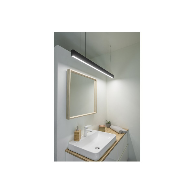 Светильник светодиодный линейный LIVIA 40 Вт 3600 Лм 4000K IP20 120 см черный GTV LD-LIV40WNB-00