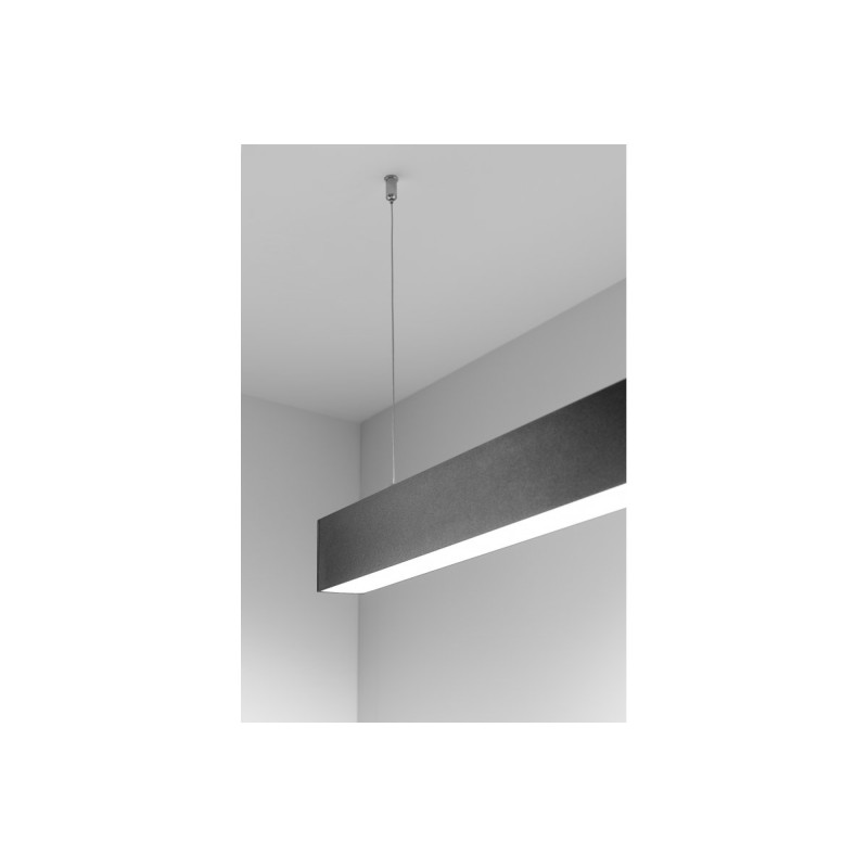 Светильник светодиодный линейный LUNA 40 Вт 3200 Лм 4000K IP20 120 см черный GTV LD-LUN40WNB-00-A