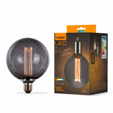 Светодиодная LED лампа VIDEX Filament VL-DI-G125FC1979S 4W E27 1800K Smoke
