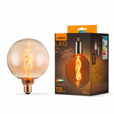 Светодиодная LED лампа VIDEX Filament VL-DNA-G125-A 3.5W E27 1800K Amber