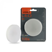 Светодиодная LED лампа VIDEX GX53 12W 3000K 220V (VL-GX53-12533)