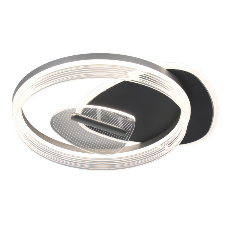 Светодиодный настенно-потолочный смарт светильник VIDEX DECORA 52W VL-CLD-993-BSL