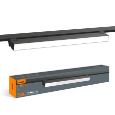 Светильник LED трековый VIDEX TR05 30W 4100K 220V черный (VL-TR05-304B)