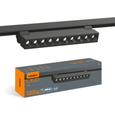 Светильник LED трековый VIDEX TR06 15W 4100K 220V черный (VL-TR06-154B)