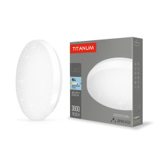 Светильник LED настенно-потолочный TITANUM 48W 5000K Звездное небо (TLCL-485S)