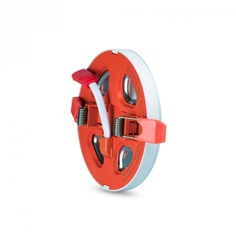 Светильник LED встроен с декоративной подсветкой VIDEX DL4R 6W+3W 5000K+2700K 220V (VL-DL4R-0652)