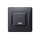 Розетка USB-A+USB-C PD20W черный графит VIDEX BINERA (VF-BNCHRUC20-BG)