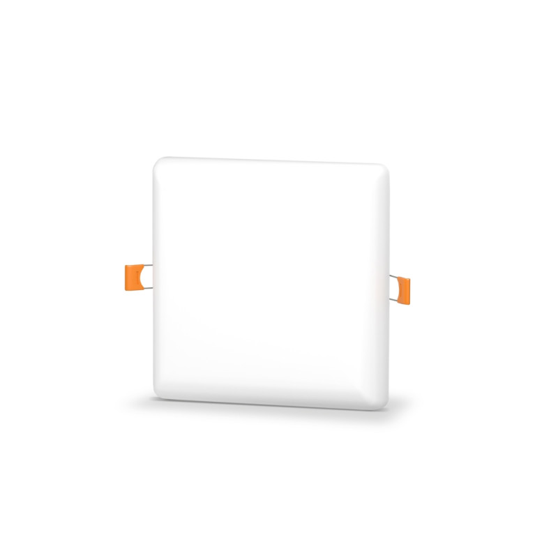 Врізний LED світильник безрамковий VIDEX 15W 4100K квадратний (VL-DLFS-154)