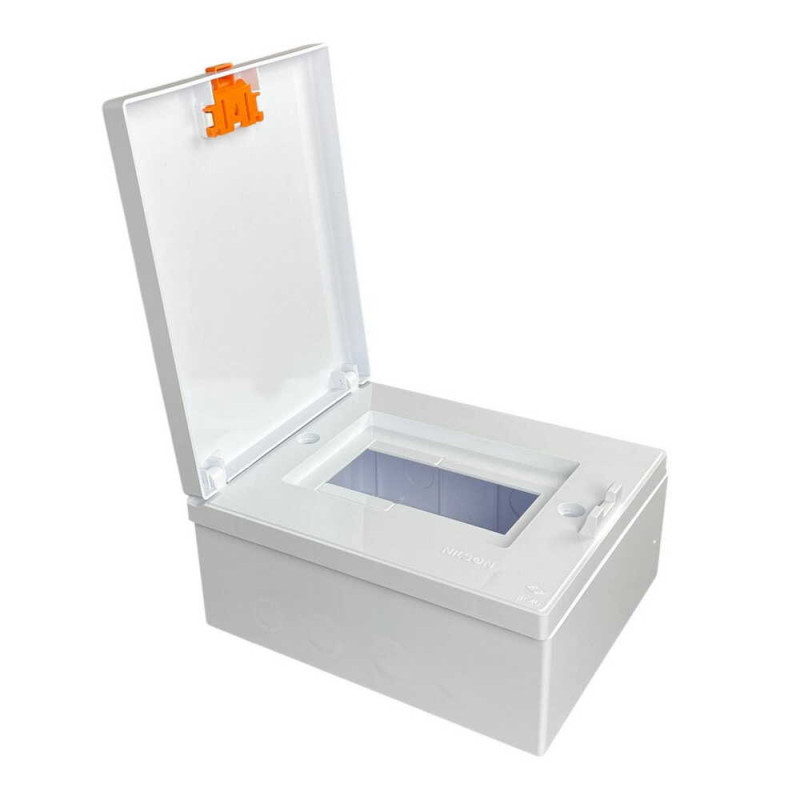 Бокс пластиковый NILSON quantum на 6 модулей наружный белый ( 32881106 )