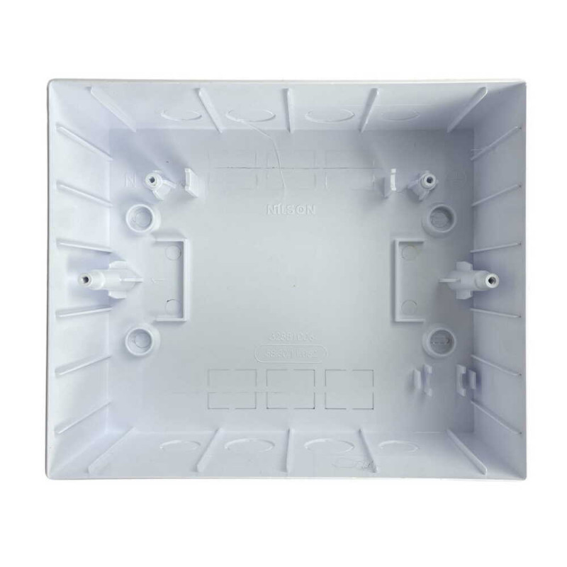 Бокс пластиковый NILSON quantum на 6 модулей наружный белый ( 32881106 )