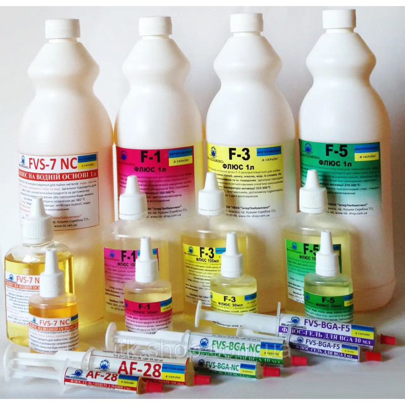 Флюс-гель FVS-BGA-NC шприц 10мл