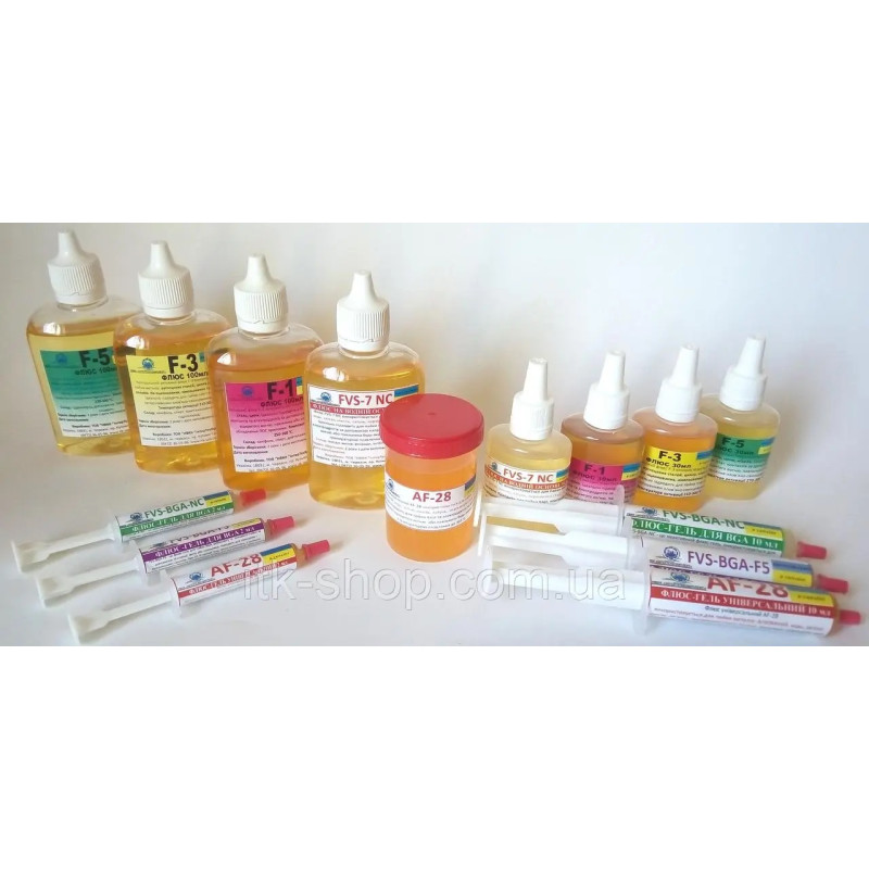 Флюс-гель FVS-BGA-NC шприц 10мл