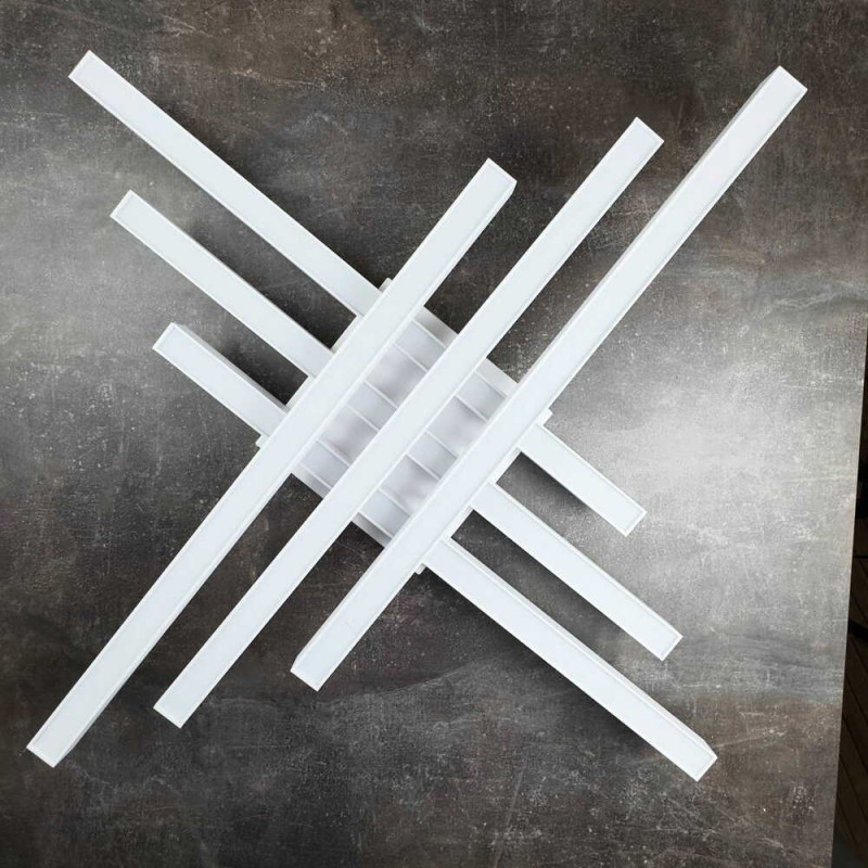 Светильник Smart Violux HIWAY 110W 30K-50K 7050LM квадрат-пульт белый 800мм 220815