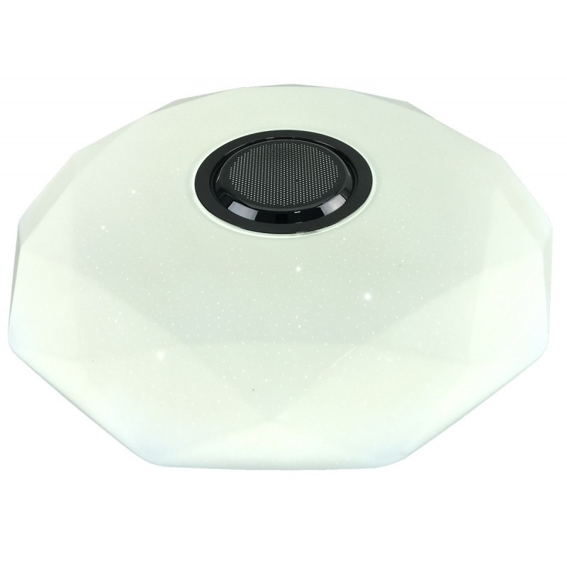 Светильник LED с Bluetooth  динамиком и с пультом управления LUXEL 48Вт (CLNR-48)