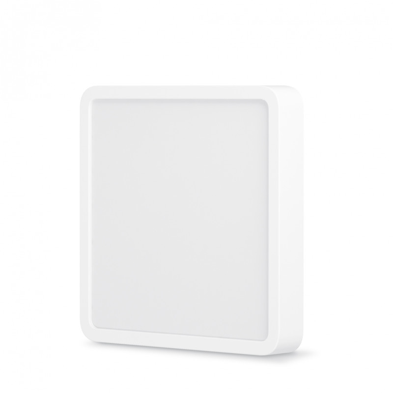 Накладной светодиодный светильник VIDEX 18W 5000K 220V квадрат белый (VL-DLSS-185)