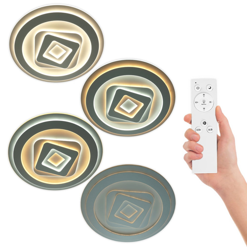 Светодиодный Smart светильник KOLIZEY VIOLUX 130W 3000-6000K 8600LM круг 220445