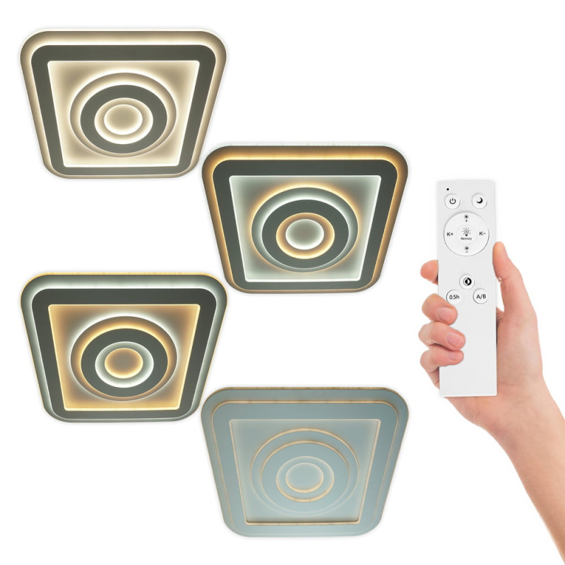 Світлодіодний Smart світильник KOLIZEY VIOLUX 150W 3000-6000K 10000LM квадрат 220455