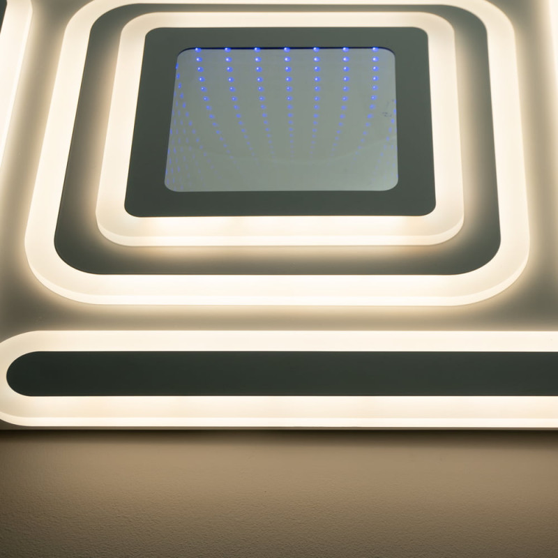 Светодиодный Smart светильник MATRIX+пульт 120W 3000-6000K 9600LM квадрат 220495