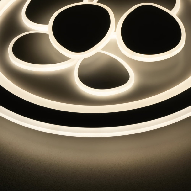 Светодиодный Smart светильник OREO+пульт 110W 3000-6000K 8000LM круг коричневый 220395